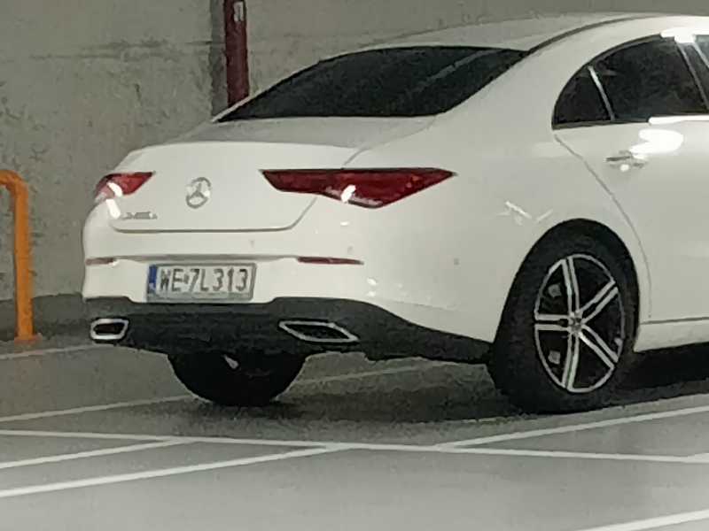 Mercedes-Benz CLA spotted in Warsaw