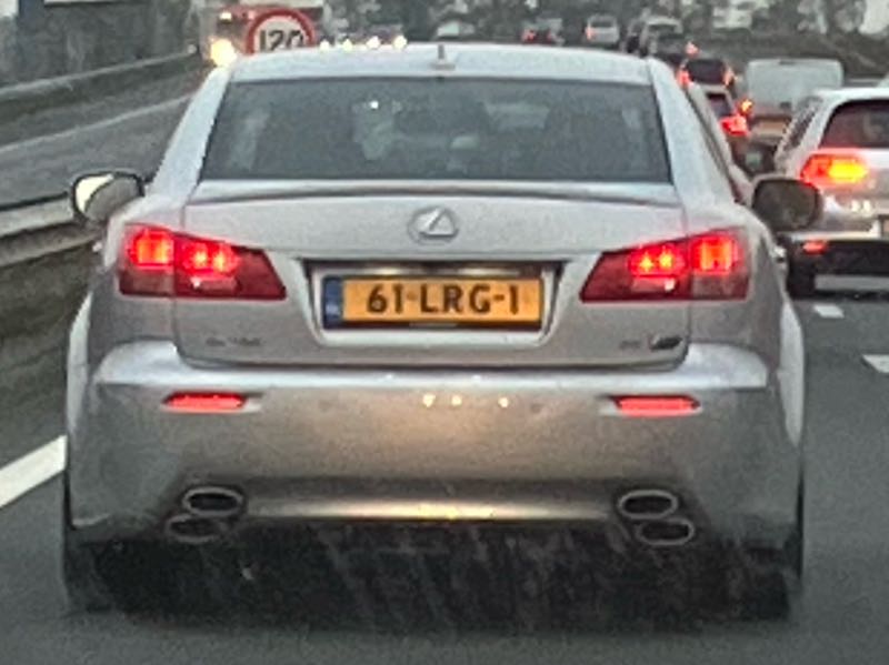 Lexus IS 250 spotted in Zwolle