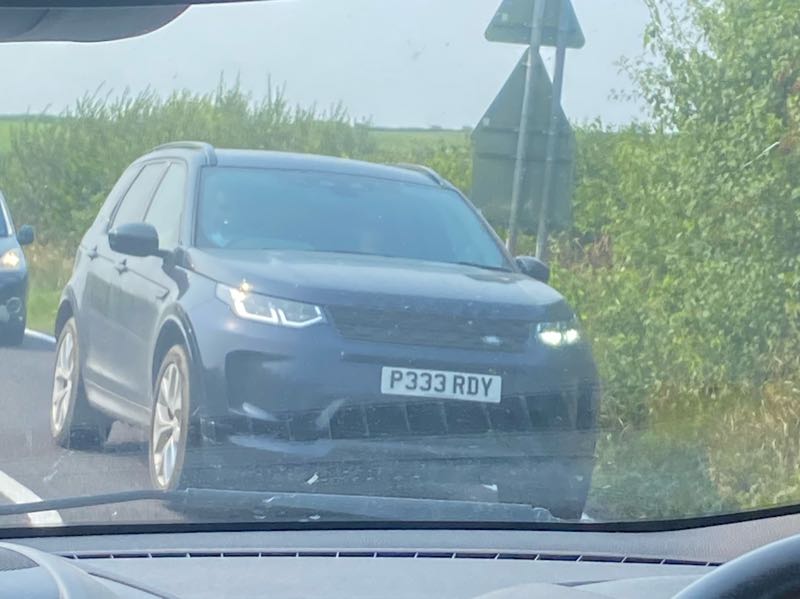 Land Rover Discovery Sport spotted in Bude