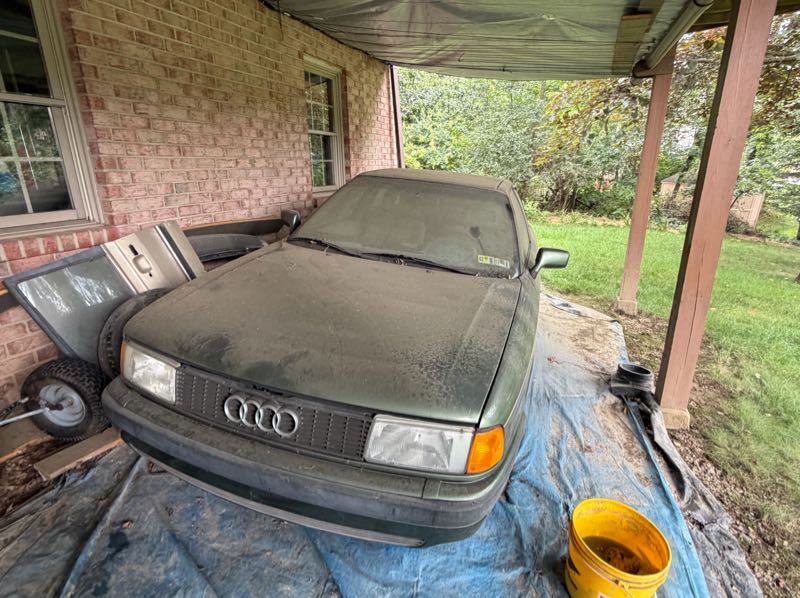 Audi 80 spotted in Pittsburgh