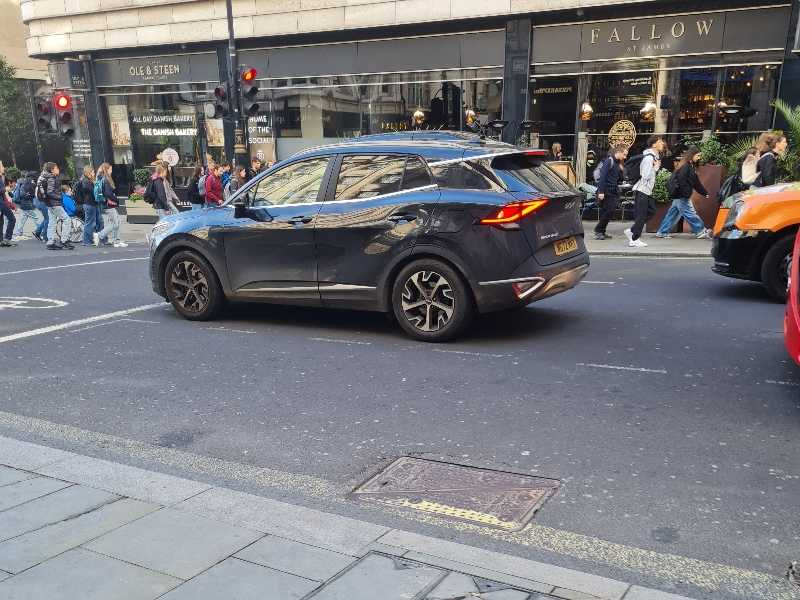 Renault Captur spotted in London