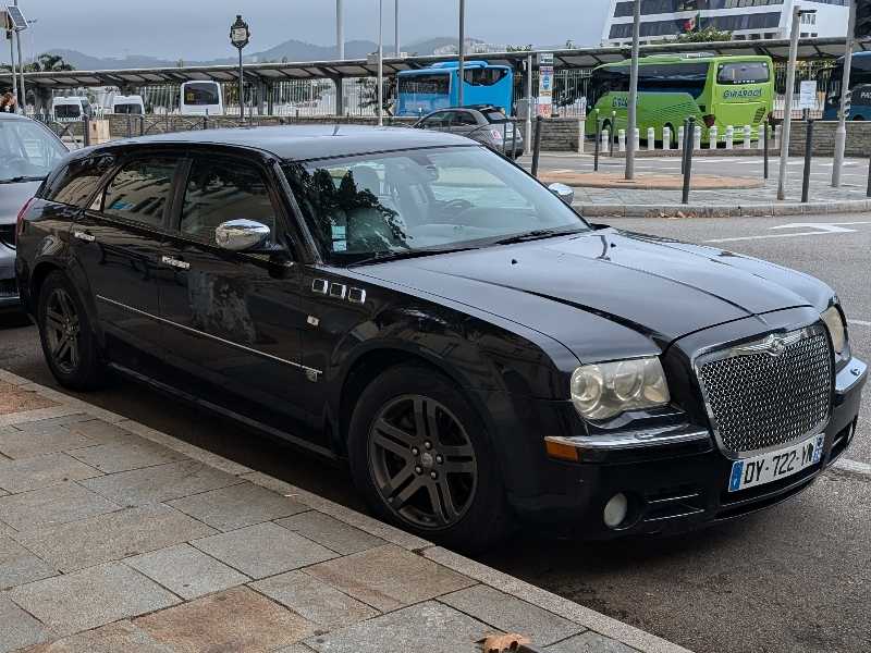 Chrysler 300C Touring spotted in Ajaccio