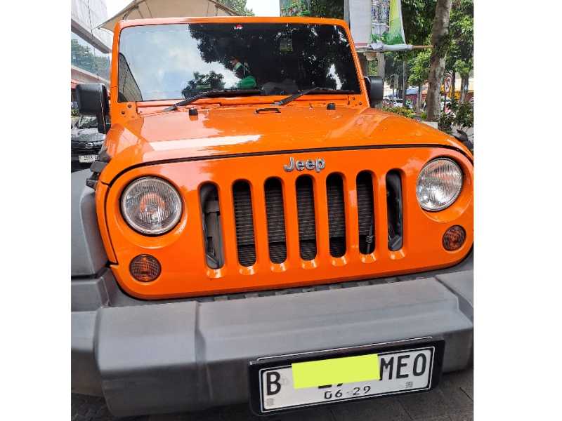 Jeep Wrangler (2015) spotted in Bogor, Indonesia
