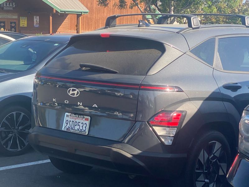 Hyundai Kona spotted in Corona