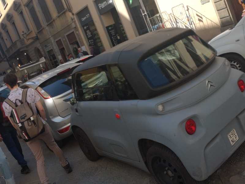 Citroën Ami spotted in Florence