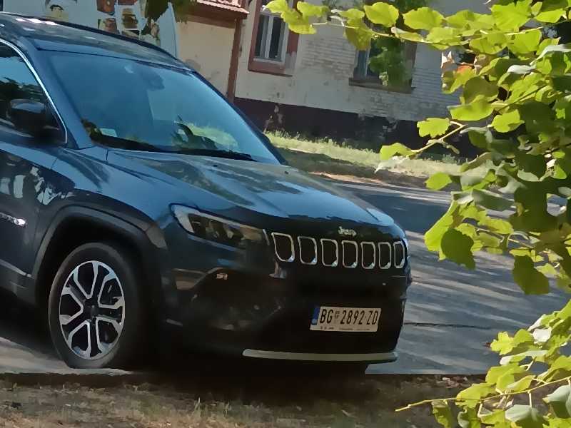 Jeep Compass spotted in Senta