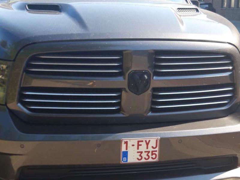 Dodge Ram spotted in Genk