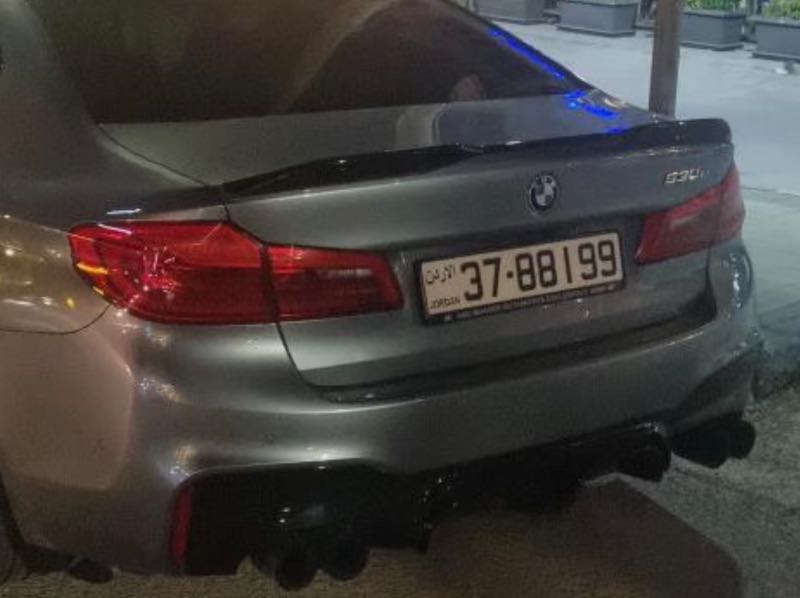 BMW 530i spotted in Amman