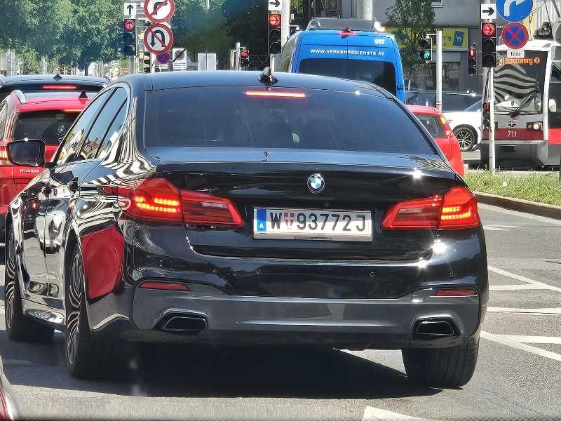 BMW 5 Series (2025) spotted in Wörschach, Austria
