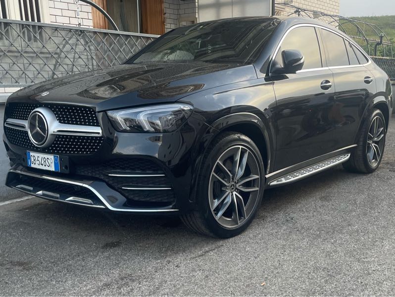 Mercedes-Benz GLE Coupe spotted in Termoli