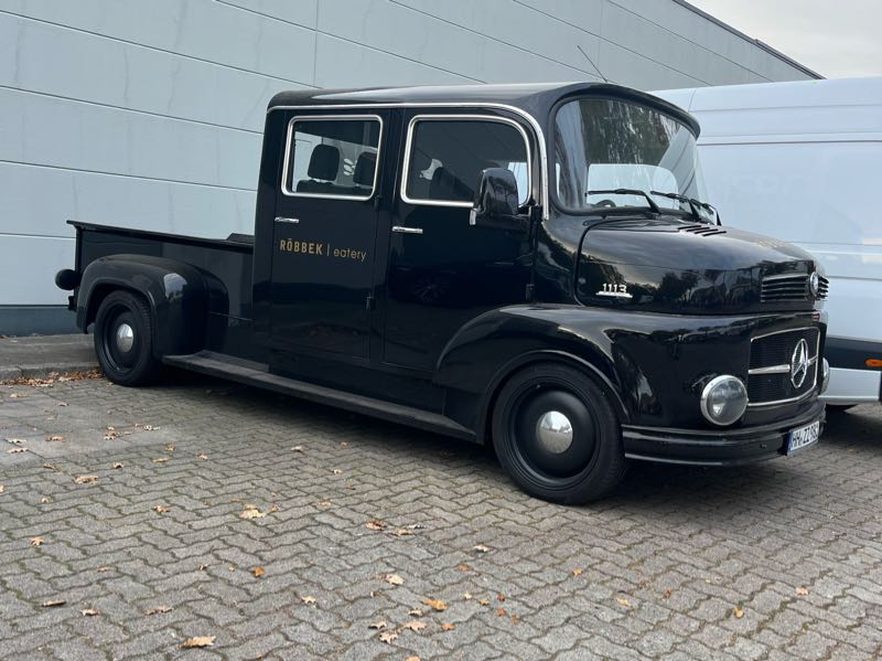 Mercedes-Benz LP 1113 (1967) spotted in Hamburg, Germany