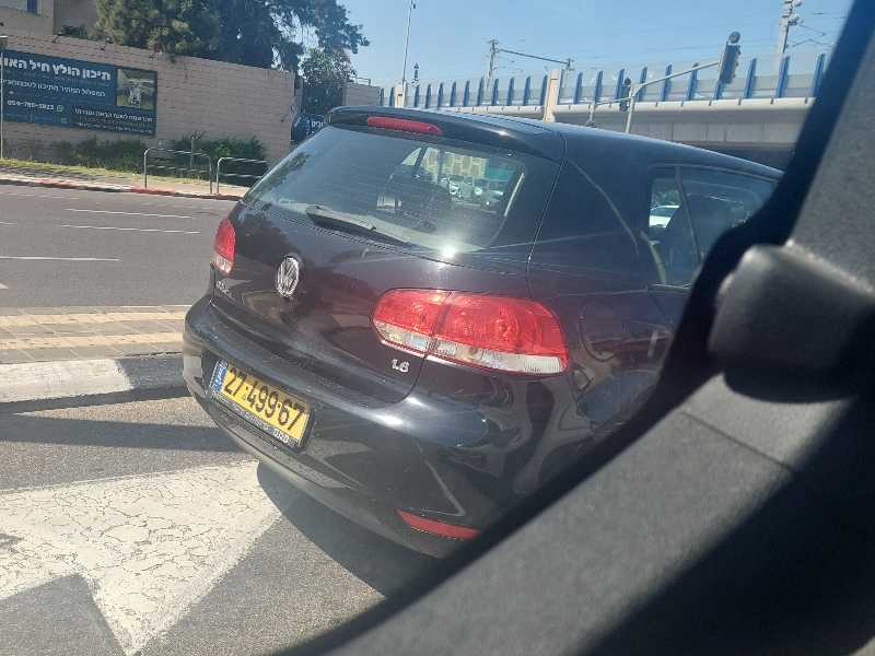 Volkswagen Golf spotted in H̱olon