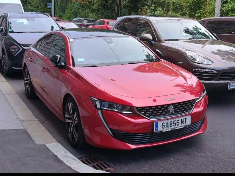 Peugeot 508 spotted in Graz