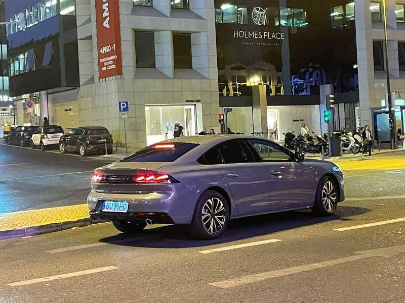 Peugeot 508 spotted in Lisbon