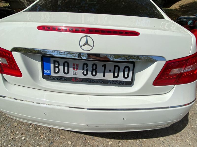 Mercedes-Benz C-Class spotted in Bor
