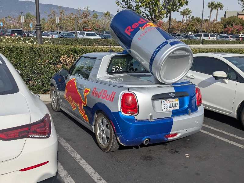 Mini Cooper spotted in Rancho Cucamonga