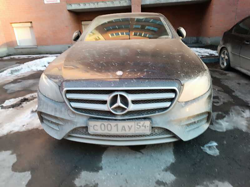 Mercedes-Benz E-Class (2017) spotted in Novosibirsk, Russia