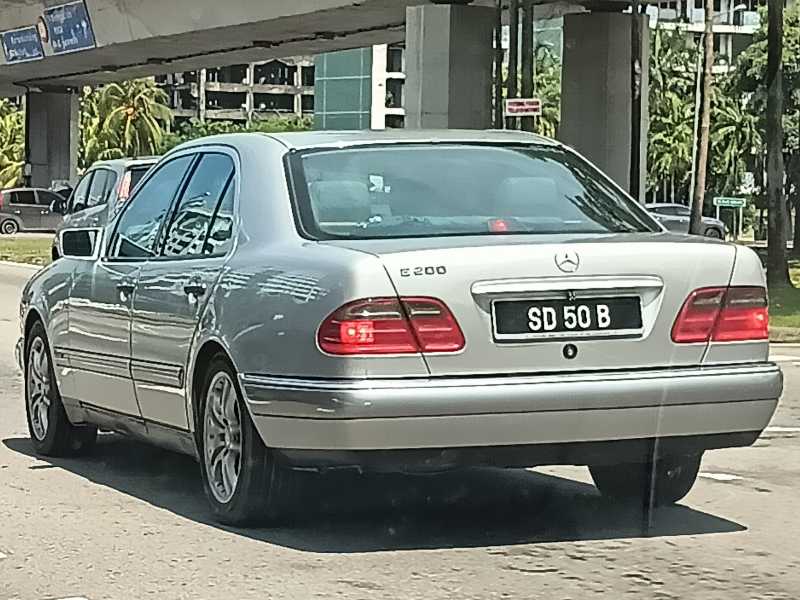 Mercedes-Benz E200 spotted in Kota Kinabalu