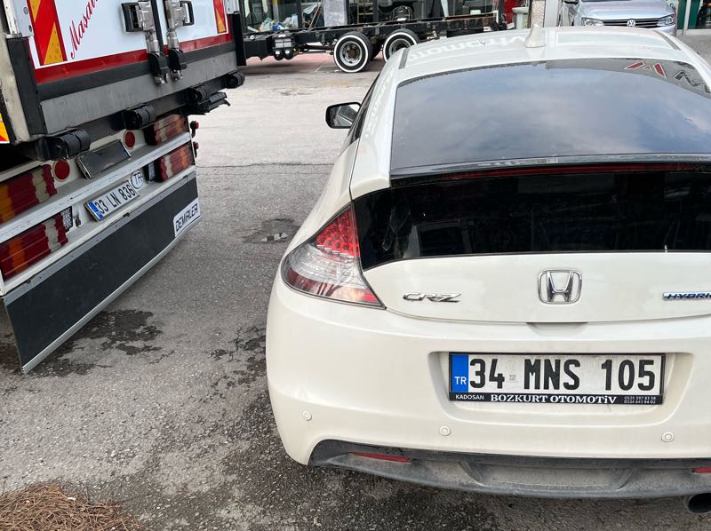 Honda CR-Z spotted in Konya
