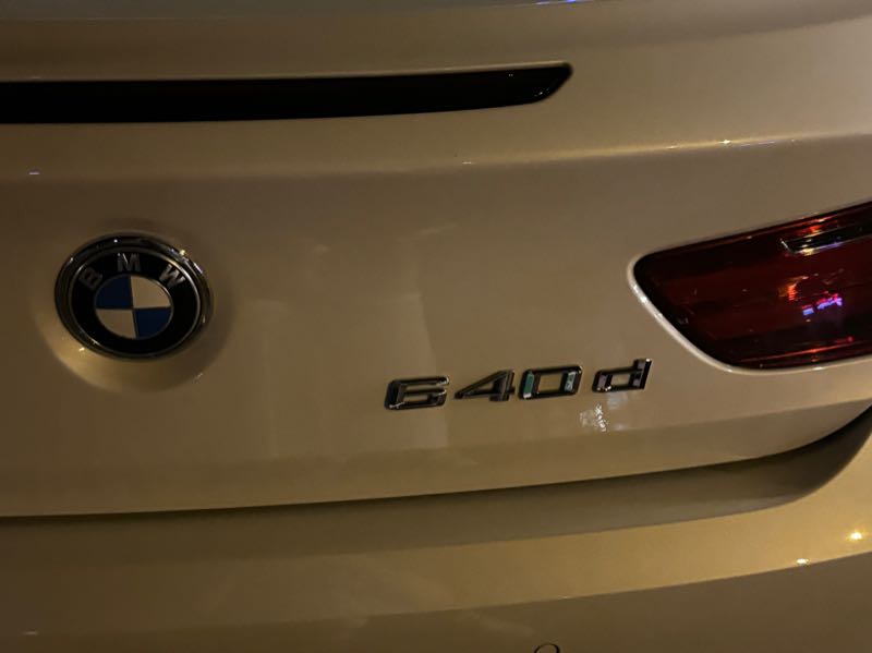 BMW 640d spotted in Bodrum