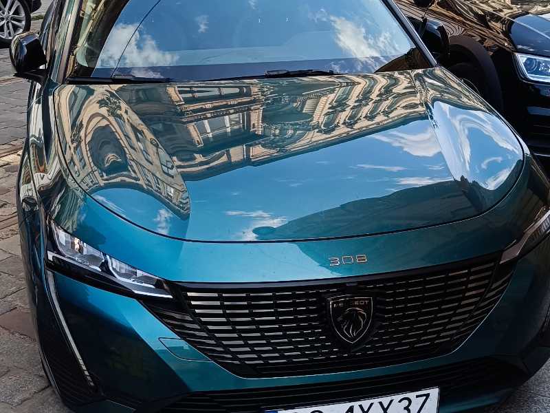 Peugeot 308 spotted in Łódź