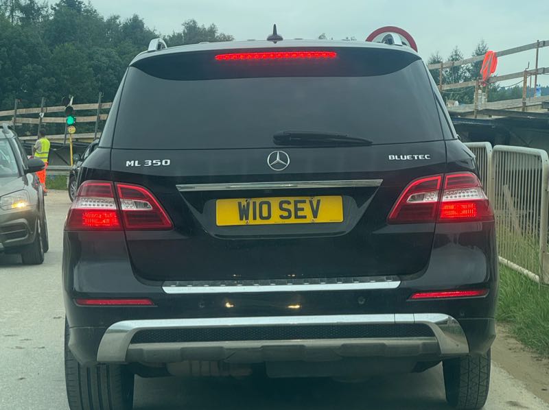 Mercedes-Benz ML 350 spotted in Rzeszów