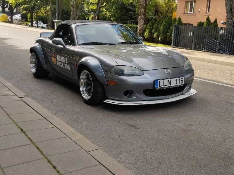 Mazda MX-5 (2000) spotted in Klaipėda, Lithuania