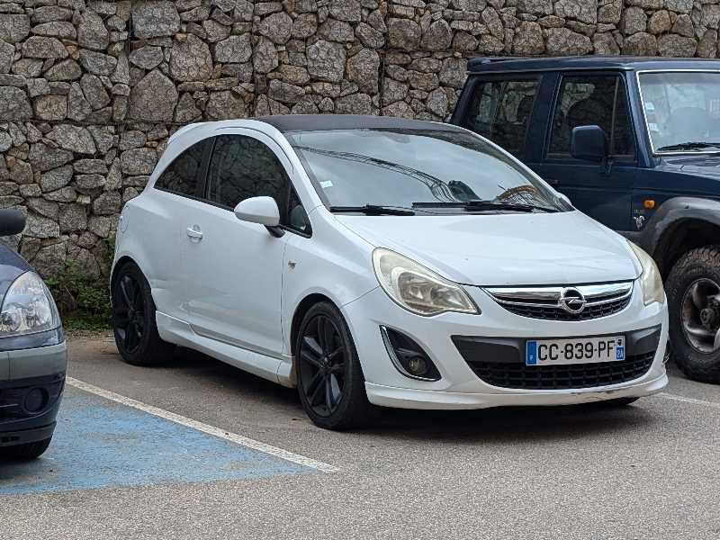 Opel Adam spotted in Ajaccio