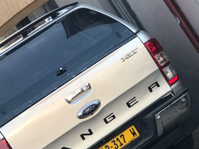 Ford Ranger spotted in Windhoek