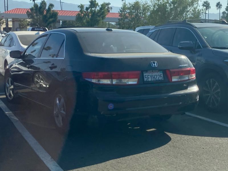 Honda Accord spotted in Lanshan