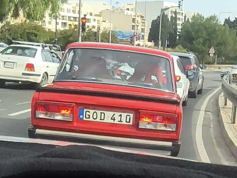 Lada 2101 spotted in San Pawl il-Baħar