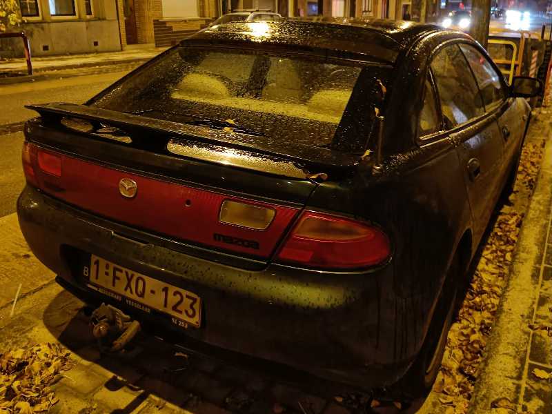 Mazda MX-6 spotted in Gent