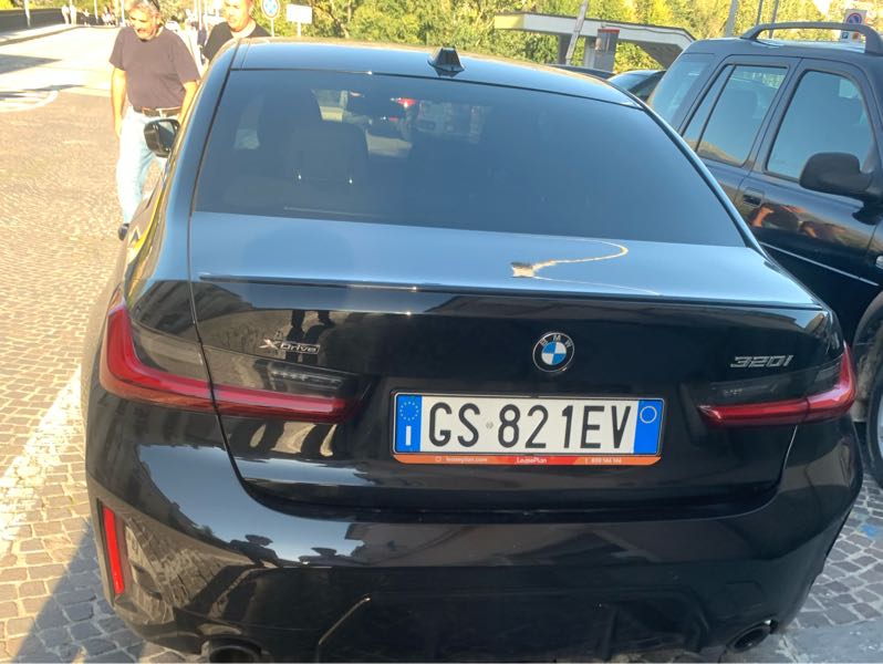 BMW 320i spotted in Sulmona