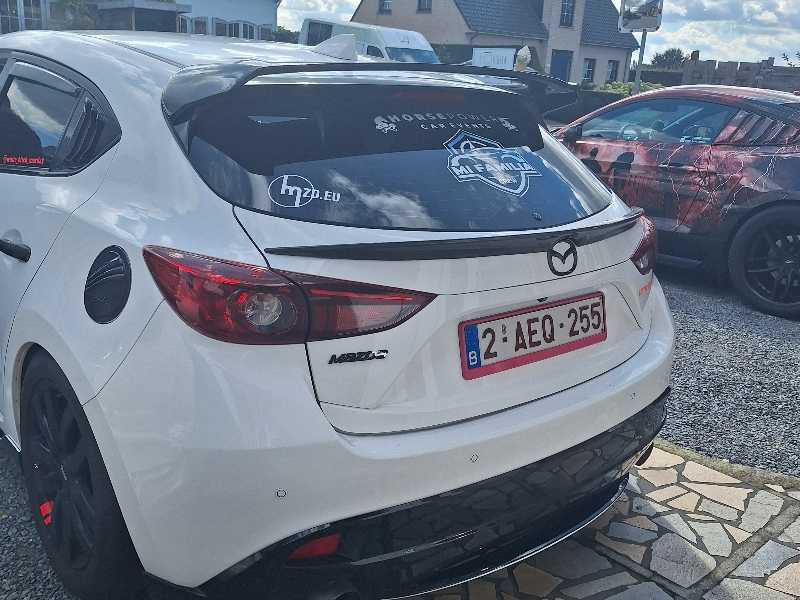 Mazda 3 spotted in Brussels