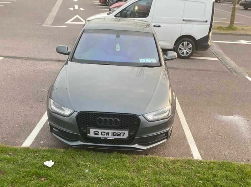 Audi A4 spotted in Cork