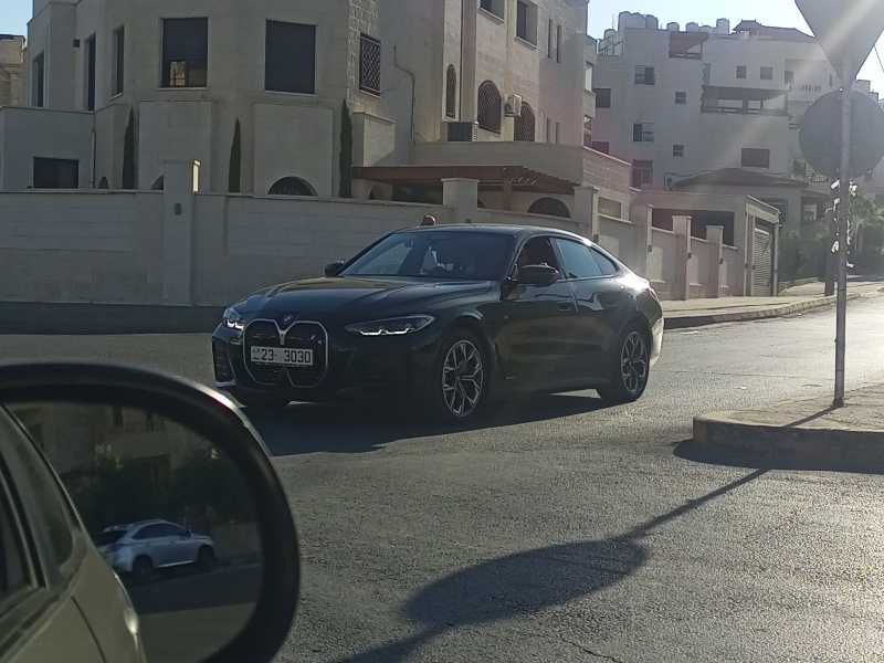 BMW i4 (2023) spotted in Amman, Jordan