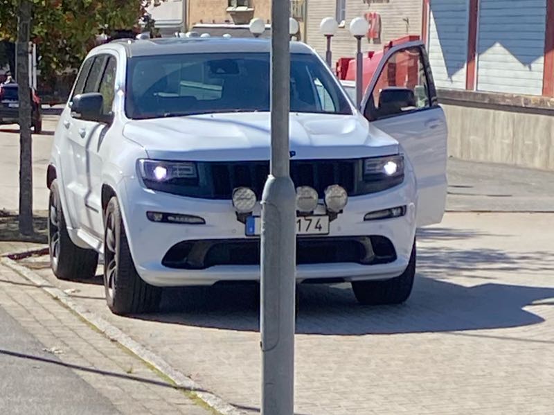 Jeep Grand Cherokee spotted in Lund