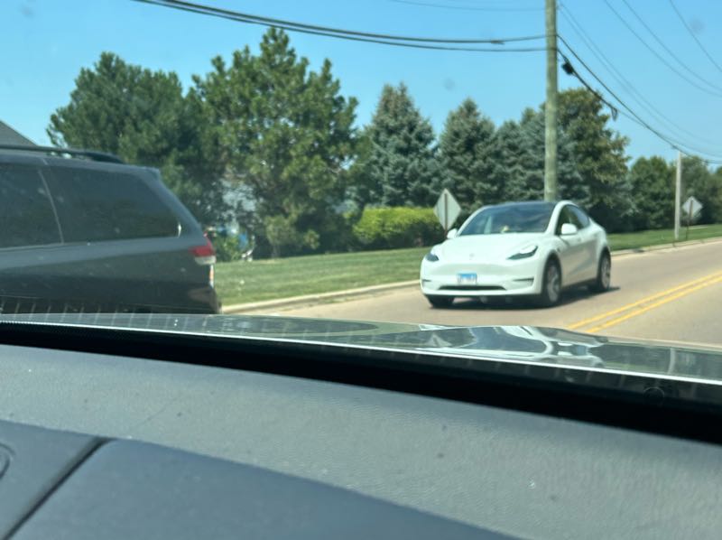 Tesla Model Y (2020) spotted in Clay, United States