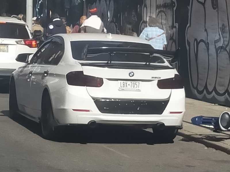 BMW 320i spotted in New York City