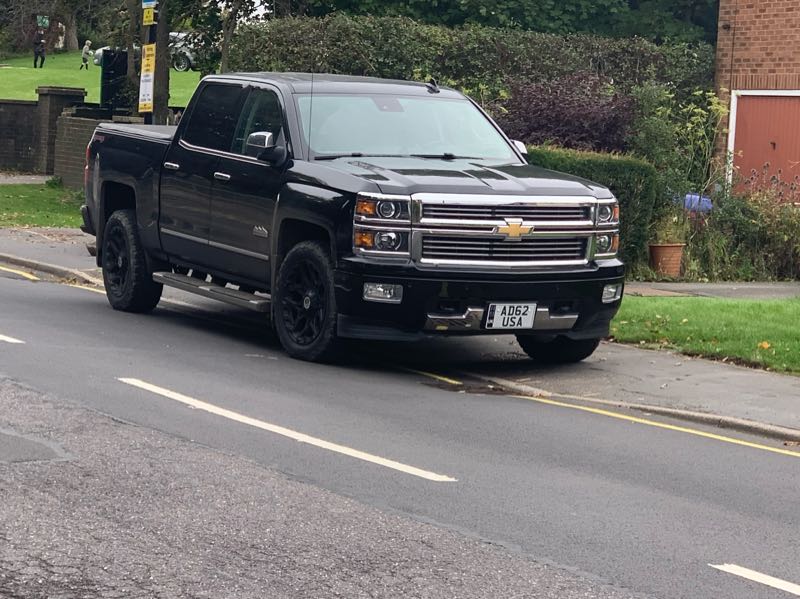 Chevrolet Silverado spotted in Sheffield