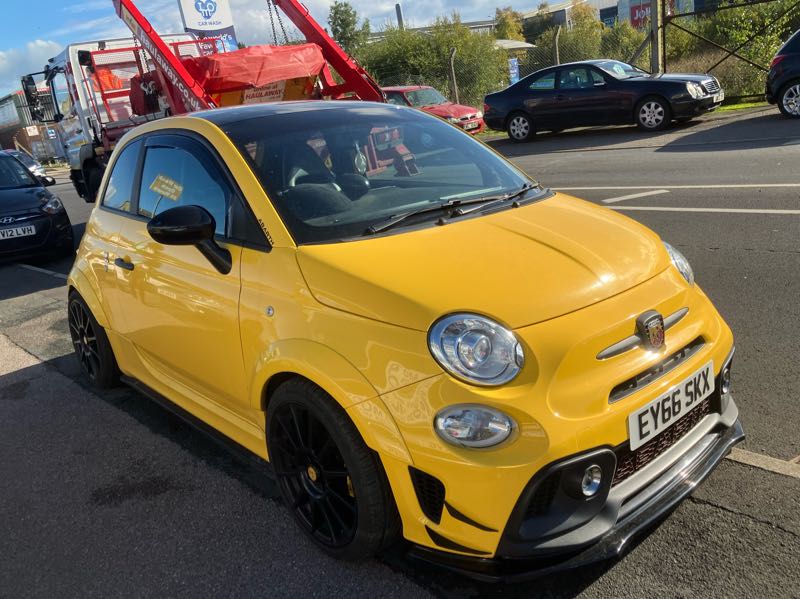 Abarth 595 (2016) spotted in Eastbourne, United Kingdom