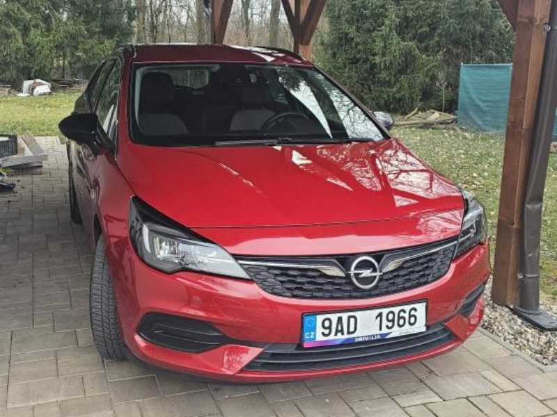 Opel Astra spotted in Pardubice