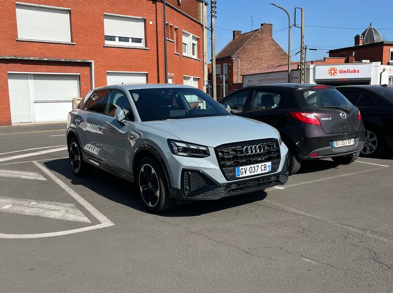 Audi Q2 spotted in Lille