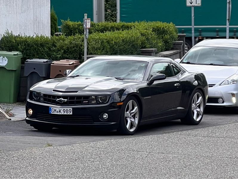 Chevrolet Camaro (2011) spotted in Wuppertal, Germany