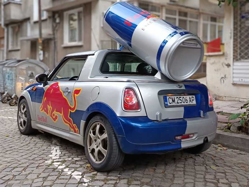 Mini Cooper spotted in Chavdar