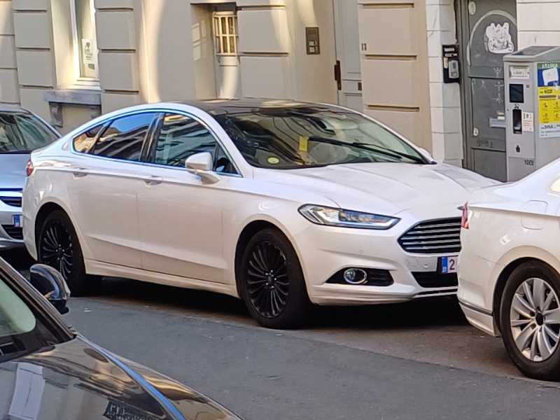 Ford Mondeo spotted in Charleroi