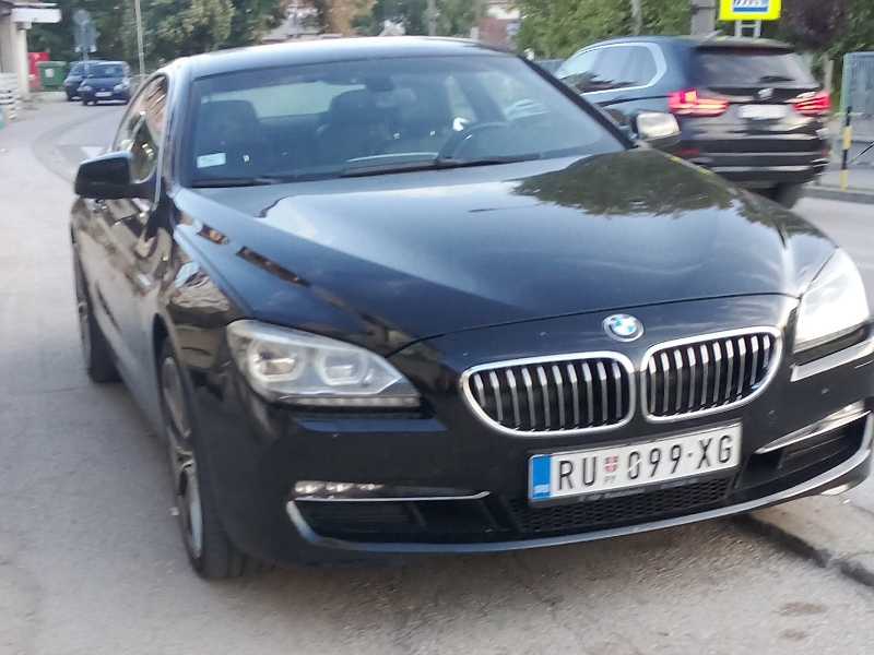 BMW 6 Series spotted in Niš