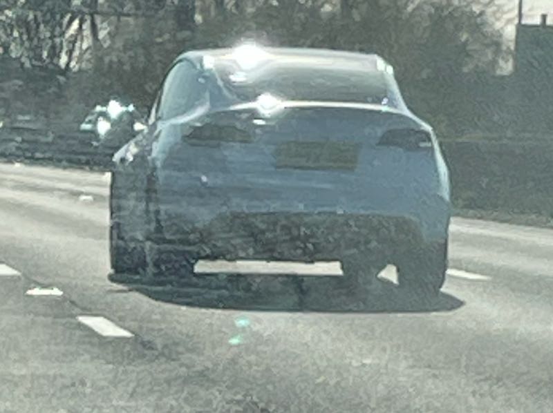 Tesla Model 3 spotted in Oldham