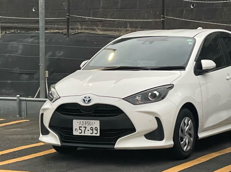 Toyota Yaris spotted in Tokyo