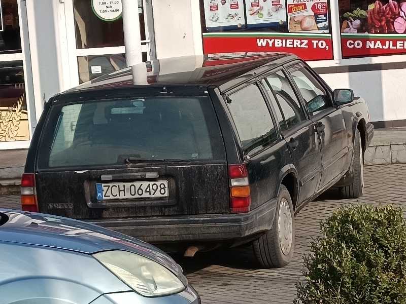 Volvo 740 spotted in Dobiegniew
